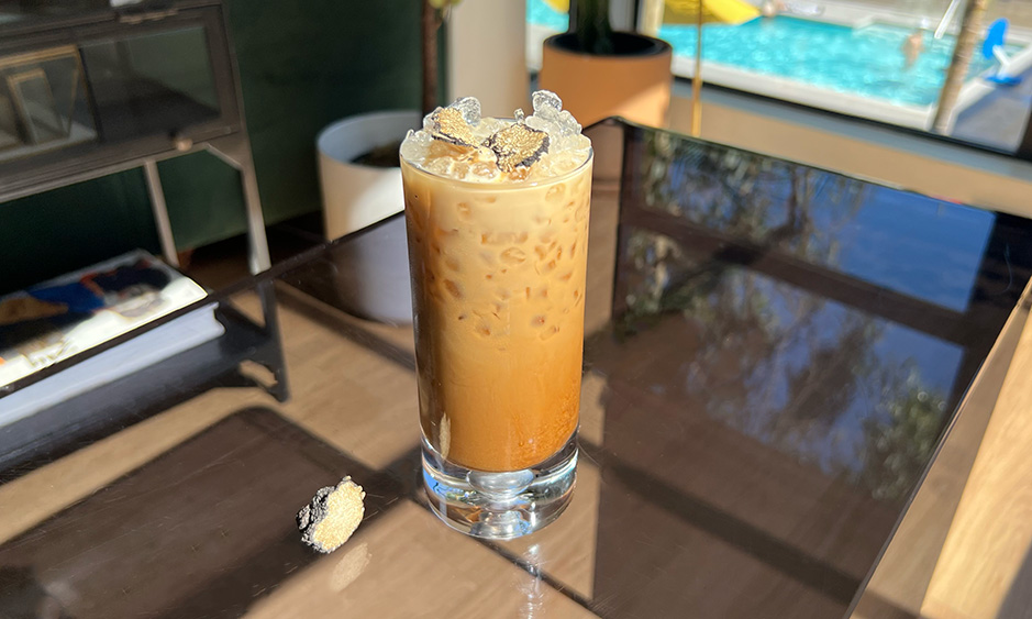 Black Truffle & Honey Latte